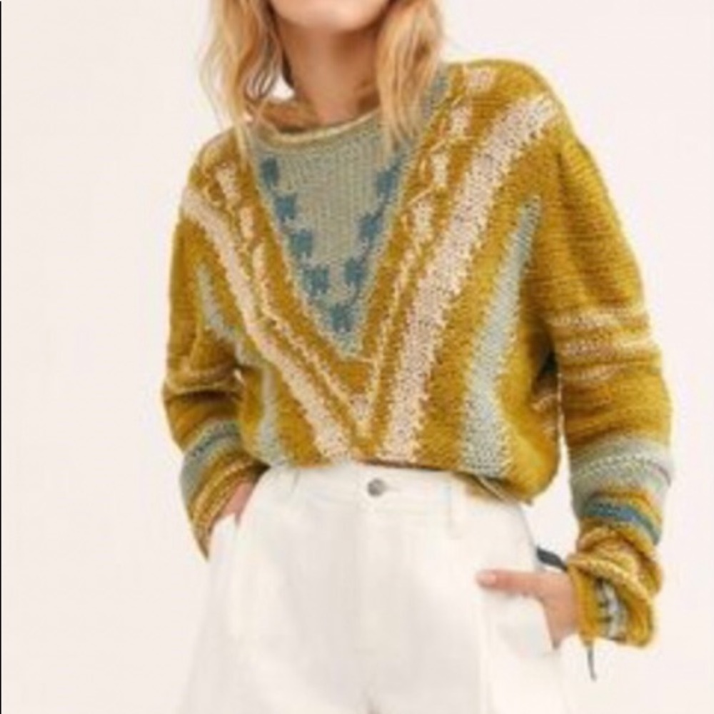 NWOT Free People Empire Sweater size XS - Picture 4 of 10